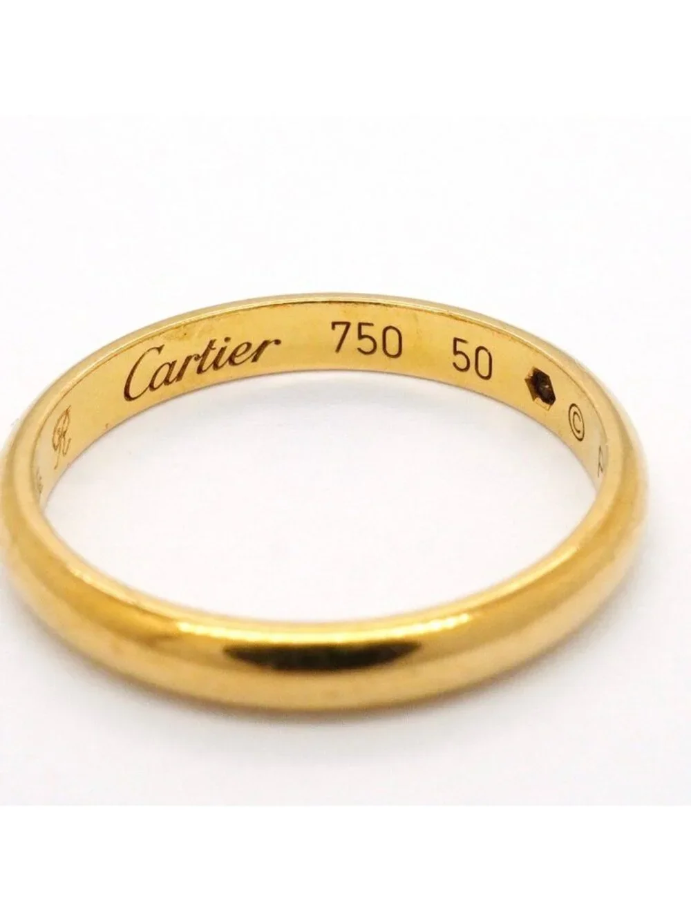 Cartier Ring Classic 18k Yellow Gold Diamond